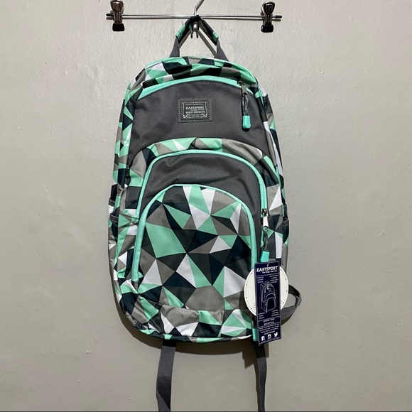 Eastsport Teal Sport Tier Backpack NWT - Picture 15 of 16